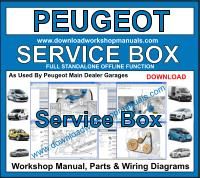Peugeot Service Box Workshop Manuals Download